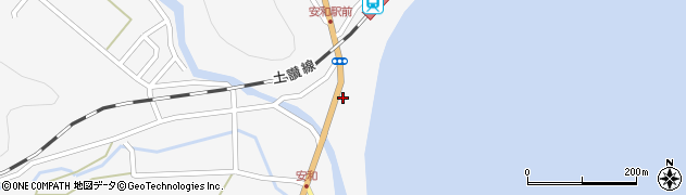 高知県須崎市安和274周辺の地図