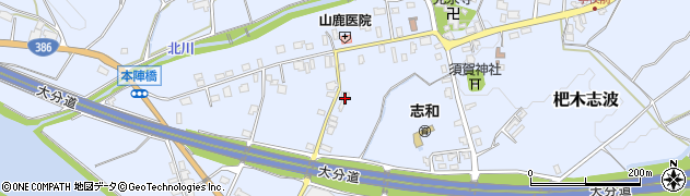 福岡県朝倉市杷木志波4918周辺の地図
