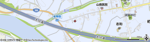 福岡県朝倉市杷木志波5063周辺の地図