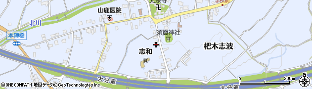 福岡県朝倉市杷木志波4818周辺の地図
