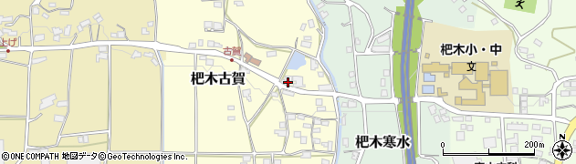 福岡県朝倉市杷木古賀1691周辺の地図