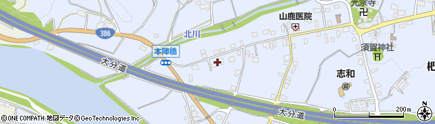 福岡県朝倉市杷木志波5062周辺の地図