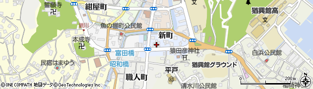 長崎県平戸市新町85周辺の地図