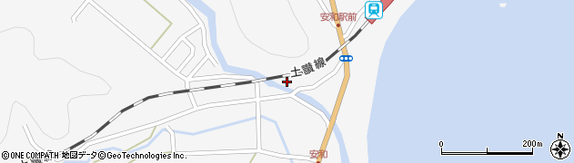 高知県須崎市安和307周辺の地図