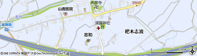 福岡県朝倉市杷木志波4813周辺の地図