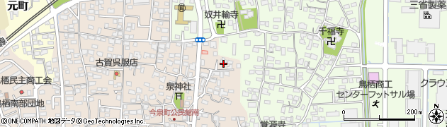 佐賀県鳥栖市今泉町2529周辺の地図