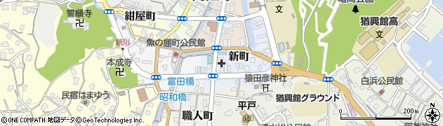 けんみん長崎県民信用組合　ＫＦＰけんみん平戸支店周辺の地図