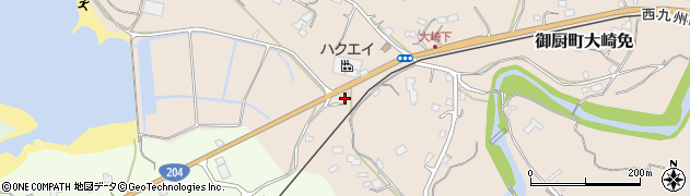 長崎県松浦市御厨町大崎免929周辺の地図