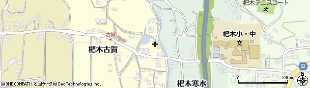 福岡県朝倉市杷木古賀1603周辺の地図