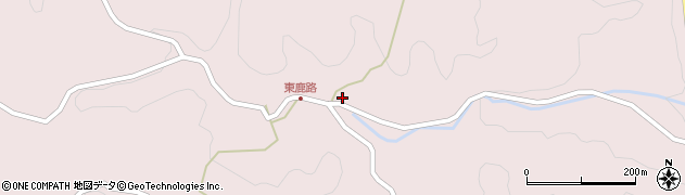 佐賀県神埼市脊振町鹿路663周辺の地図