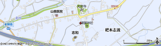福岡県朝倉市杷木志波4824周辺の地図