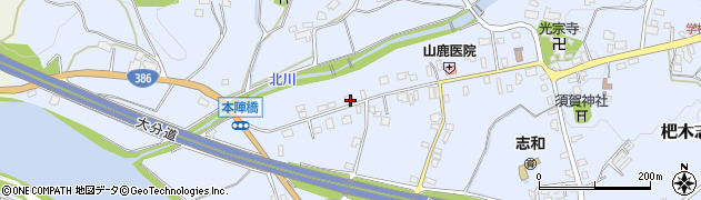 福岡県朝倉市杷木志波5091周辺の地図