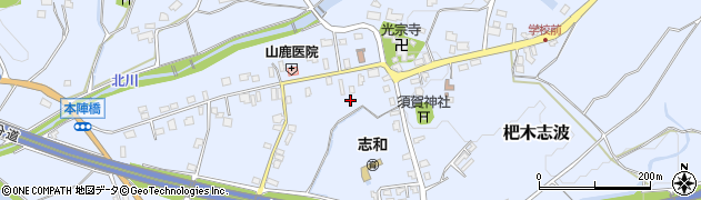 福岡県朝倉市杷木志波4827周辺の地図