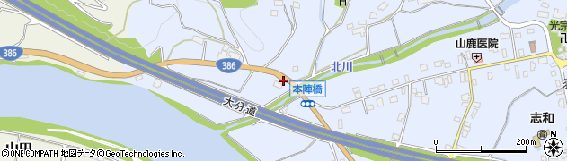 志波周辺の地図