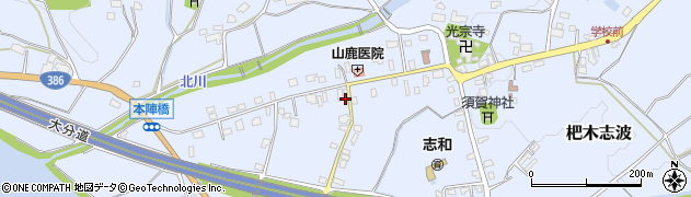 福岡県朝倉市杷木志波4899周辺の地図