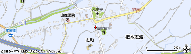 福岡県朝倉市杷木志波4807周辺の地図