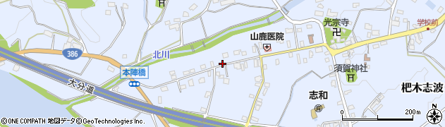 福岡県朝倉市杷木志波4874周辺の地図