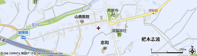 福岡県朝倉市杷木志波4777周辺の地図