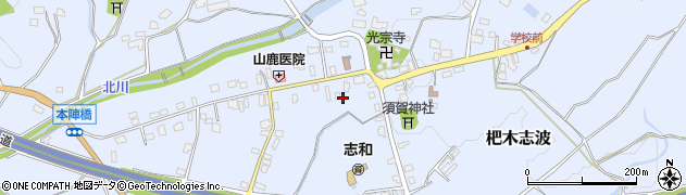 福岡県朝倉市杷木志波4779周辺の地図