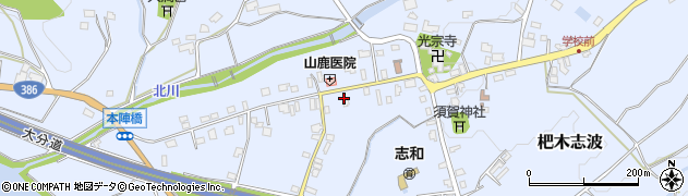 福岡県朝倉市杷木志波4912周辺の地図