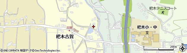 福岡県朝倉市杷木古賀1594周辺の地図