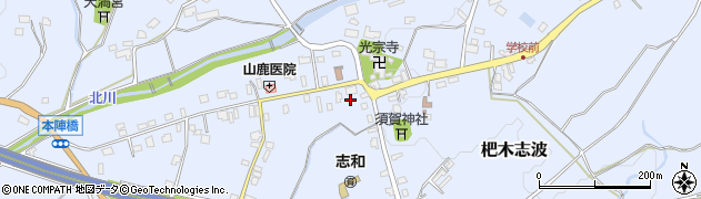 福岡県朝倉市杷木志波4781周辺の地図