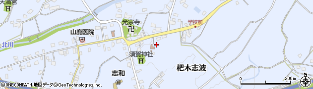 福岡県朝倉市杷木志波4695周辺の地図