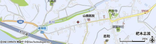 福岡県朝倉市杷木志波4870周辺の地図