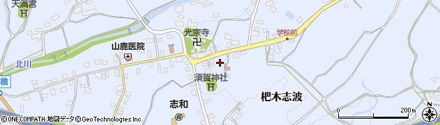福岡県朝倉市杷木志波4707周辺の地図