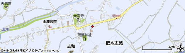 福岡県朝倉市杷木志波4717周辺の地図