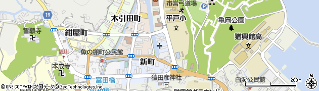 長崎県平戸市新町14周辺の地図