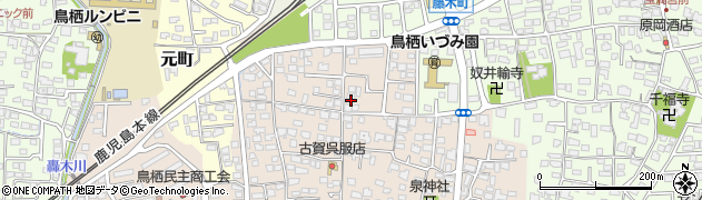 佐賀県鳥栖市今泉町2610周辺の地図