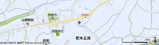 福岡県朝倉市杷木志波4686周辺の地図
