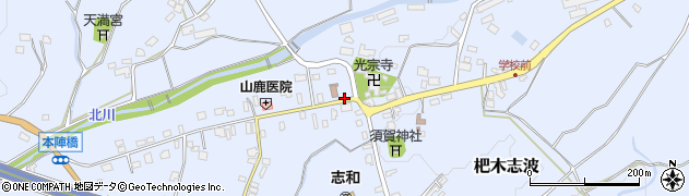 福岡県朝倉市杷木志波4767周辺の地図