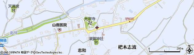 福岡県朝倉市杷木志波4793周辺の地図