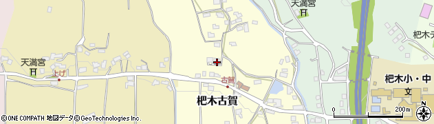 福岡県朝倉市杷木古賀1562周辺の地図