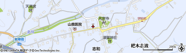 福岡県朝倉市杷木志波4770周辺の地図