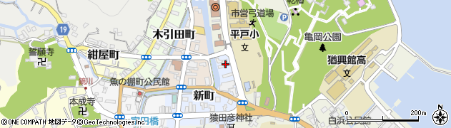 長崎県平戸市新町9周辺の地図