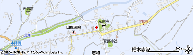 福岡県朝倉市杷木志波4766周辺の地図