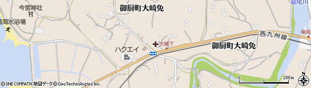 長崎県松浦市御厨町大崎免406周辺の地図