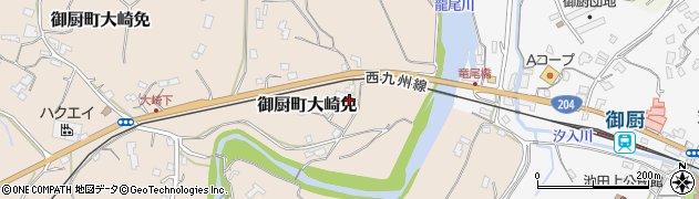 長崎県松浦市御厨町大崎免174周辺の地図