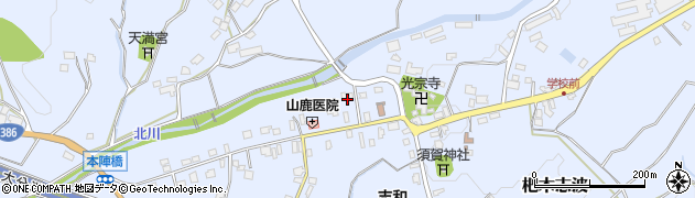 福岡県朝倉市杷木志波4838周辺の地図