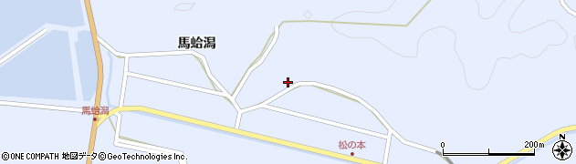 佐賀県伊万里市波多津町馬蛤潟157周辺の地図