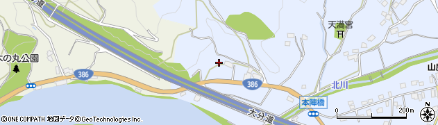 福岡県朝倉市杷木志波5854周辺の地図