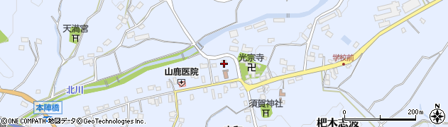 福岡県朝倉市杷木志波4760周辺の地図