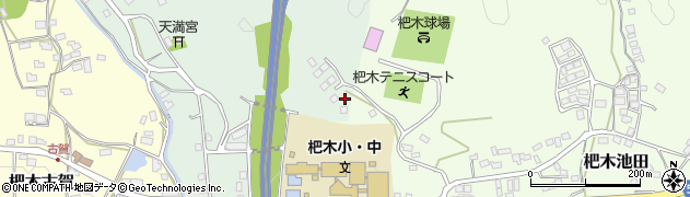 福岡県朝倉市杷木寒水209周辺の地図