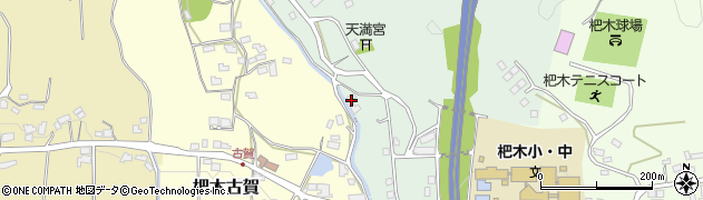 福岡県朝倉市杷木寒水194周辺の地図