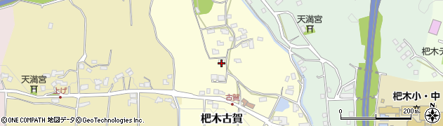 福岡県朝倉市杷木古賀1556周辺の地図