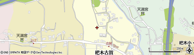 福岡県朝倉市杷木古賀1554周辺の地図