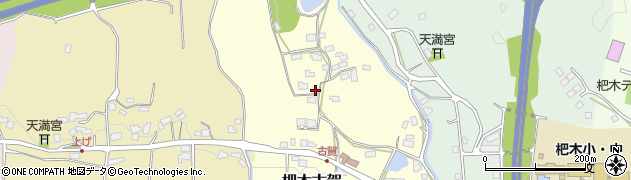 福岡県朝倉市杷木古賀1571周辺の地図